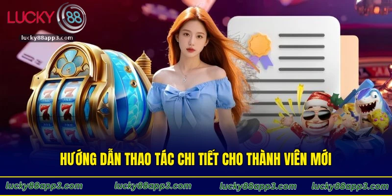 Hướng dẫn thao tác chi tiết cho thành viên mới